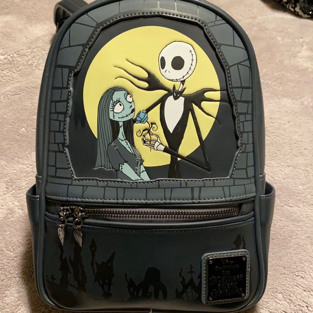 Nightmare before Christmas GITD backpack purse